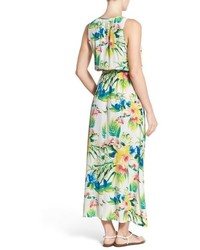 Tommy Bahama Fleur De Lite Silk Maxi Dress