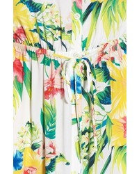 Tommy Bahama Fleur De Lite Silk Maxi Dress