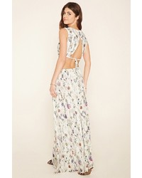 Forever 21 Plunging Cutout Maxi Dress