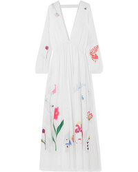 Mira Mikati Printed Cotton Gauze Maxi Dress
