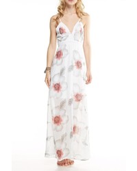 Tea Cup Muted Floral Maxi
