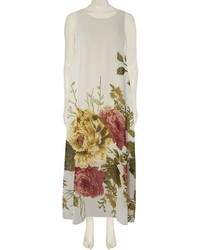 Izabel London White Floral Maxi Dress