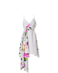 Off-White Floral Sleeveless Dress