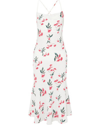 The Line By K Robi Tie Detailed Floral Print Dress