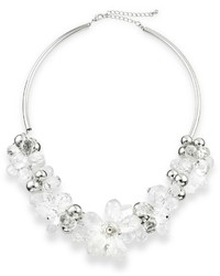 Floral Perspex Statet Necklace