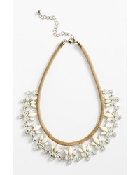Natasha Couture Floral Statet Necklace