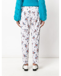 MSGM Floral Trousers