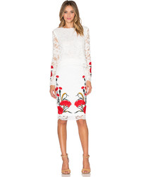 Endless Rose Floral Embroidered Lace Skirt
