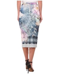 Ted Baker Tile Floral Midi Skirt