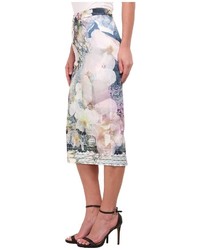 Ted Baker Tile Floral Midi Skirt