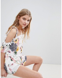 Love & Other Things Sunflower Playsuit