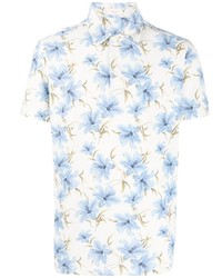 Altea All Over Floral Print Polo Shirt