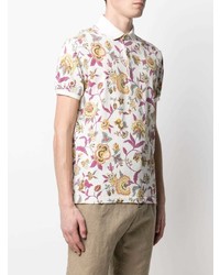 Etro Floral Polo Shirt