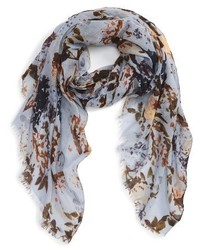Sole Society Whimsical Floral Scarf