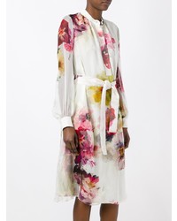 Lanvin Floral Shirt Dress