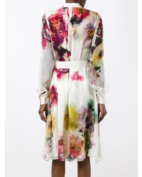 Lanvin Floral Shirt Dress