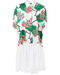 I'M Isola Marras Floral Print Shirt Dress