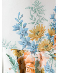 Alexander McQueen Floral Print Blouse