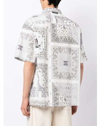 Musium Div. Bandana Style Cotton Shirt