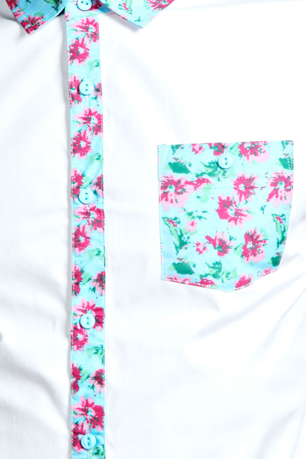 boohoo floral tops