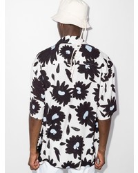 Jacquemus Camp Collar Floral Print Shirt