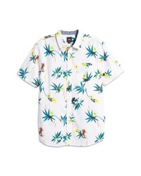 Vans Dart Classic Fit Floral Short Sleeve Button Up Shirt