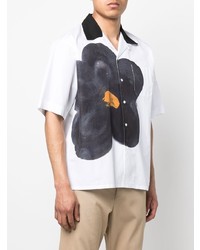 Marni Floral Print Bowling Shirt