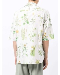 Salvatore Ferragamo Floral Print Shirt