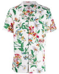 Tommy Jeans Floral Print Short Sleeved Shirt