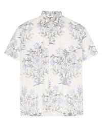 Bode Indo Floral Print Shirt