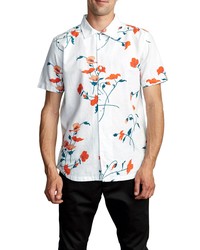 RVCA Lazarus Floral Short Sleeve Button Up Shirt