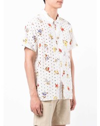 YMC Malick Broderie Anglaise Shirt