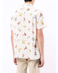 YMC Malick Broderie Anglaise Shirt