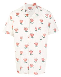 YMC Malick Floral Print Shirt