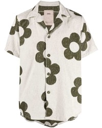 OAS Company Meadow Floral Print Cotton Shirt