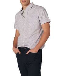Rodd & Gunn Mount Cargill Sports Fit Floral Short Sleeve Button Up Shirt