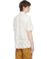 Andersson Bell Off White Cotton Shirt