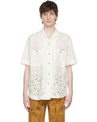 Andersson Bell Off White Cotton Shirt