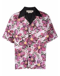 Marni Reversible Floral Print Shirt