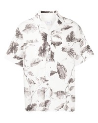 Erdem Short Sleeve Floral Print Shirt