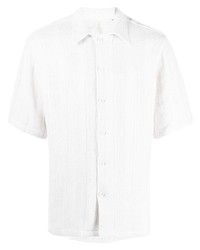 Sunflower Short Sleeve Knitted Cotton Shirt