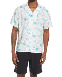 Chubbies The Dude Wheres Macaw Stretch Short Sleeve Shirt In The Round Summer At Nordstrom