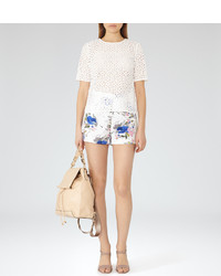 Reiss Alexis Printed Shorts