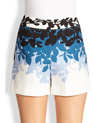 Carolina Herrera Floral Shorts