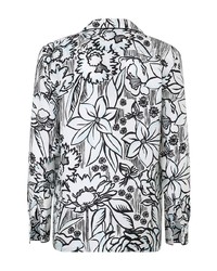 Fendi Floral Silk Shirt