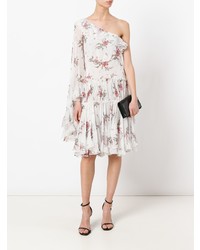 Giambattista Valli Floral One Shoulder Dress