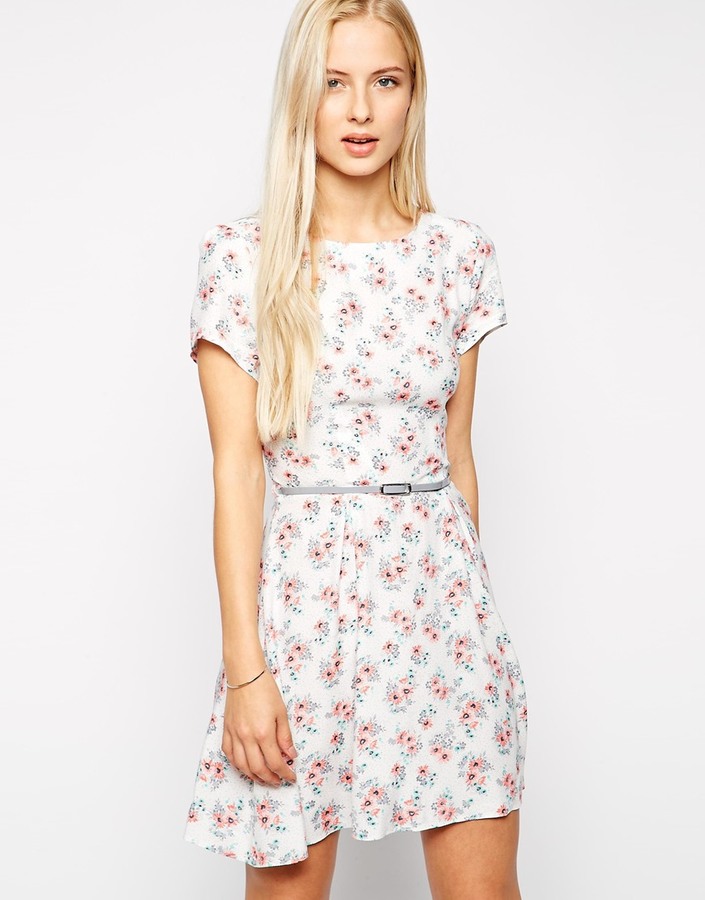 ditsy floral print dress
