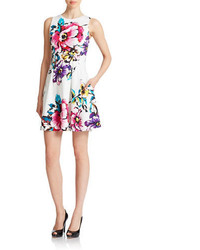 Vince Camuto Floral Fit And Flare Dress