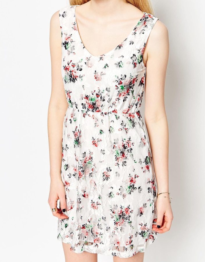 jasmine floral skater dress