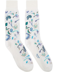 Paul Smith White Earth Floral Socks